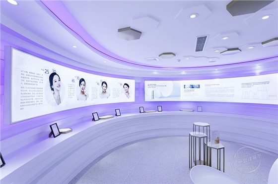 西安美容会所展柜制作