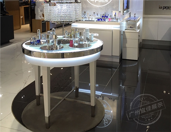 化妆品圆型展示柜