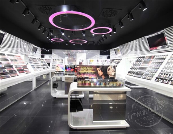 彩妆化妆品展示柜定制