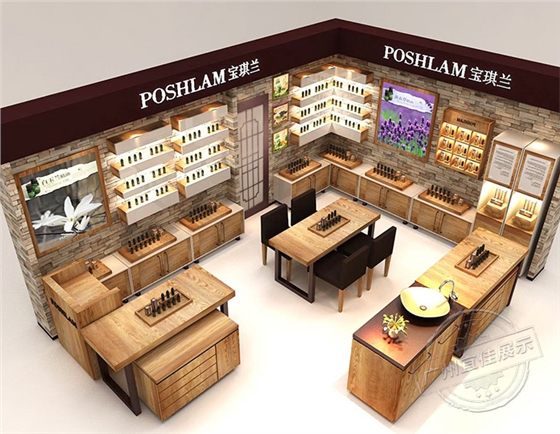 张掖化妆品展柜价格