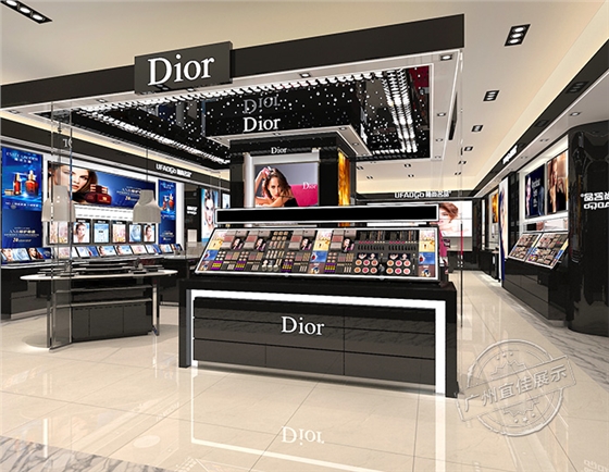 化妆品店展柜订做