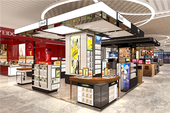 厂家护肤品展柜