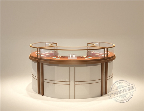 钛金珠宝展柜