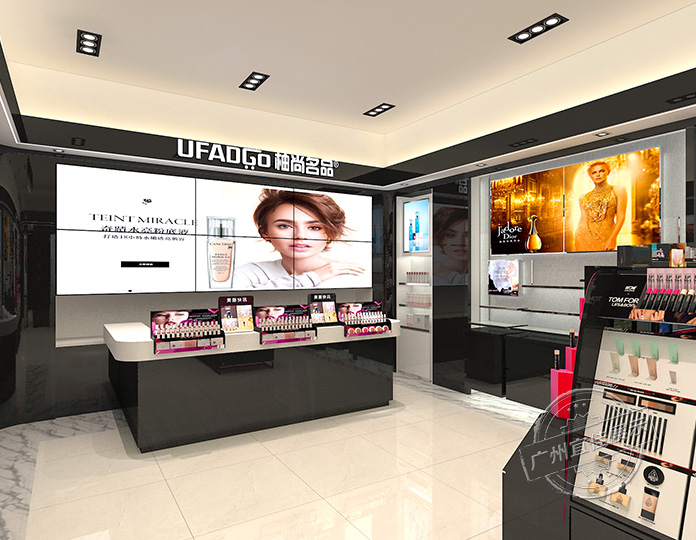 国外化妆品展柜