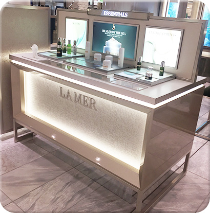 商场化妆品展示柜