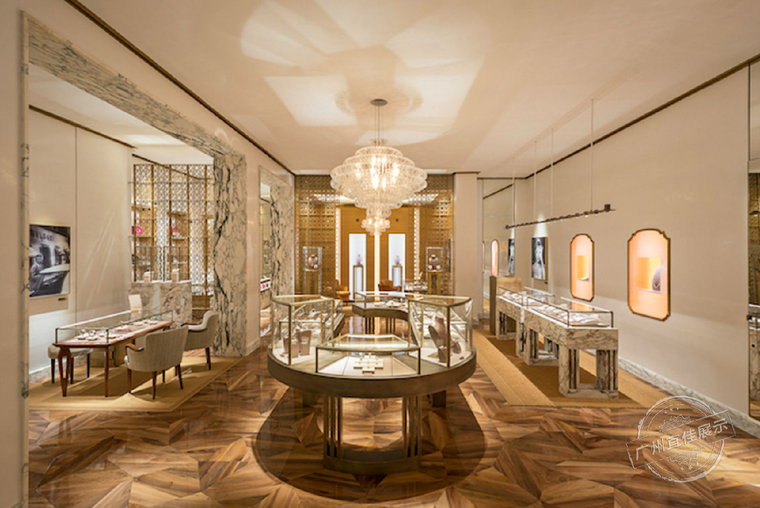 宝格丽 珠宝展柜