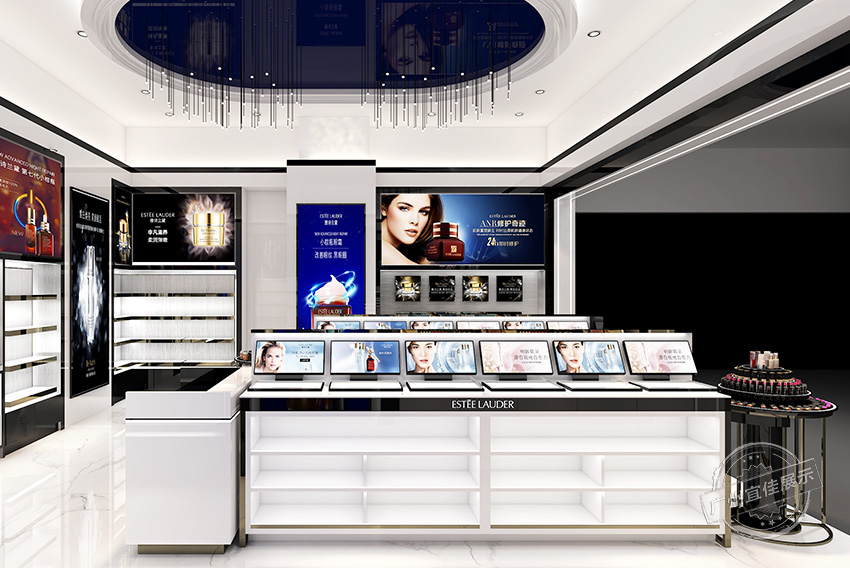 Estee Lauder 化妆品展柜