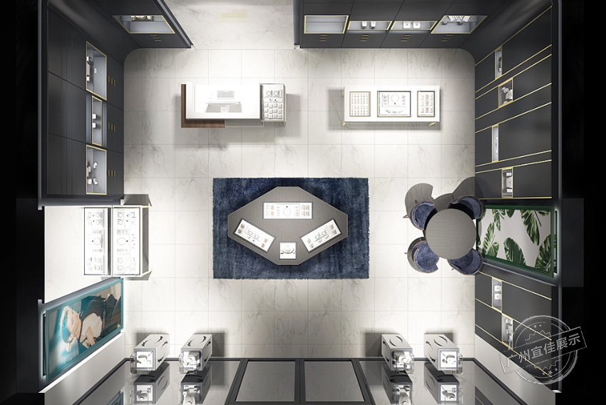 整店珠宝展柜