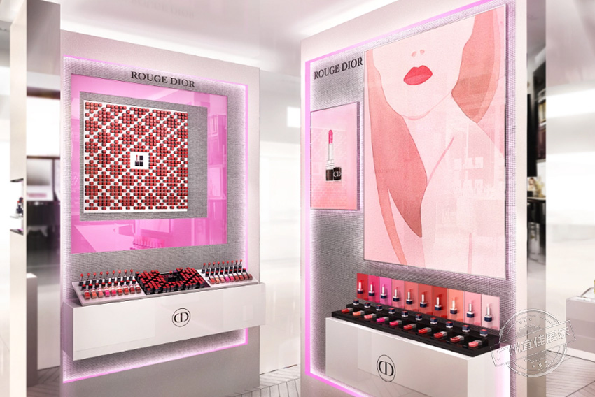 Dior 化妆品中岛柜