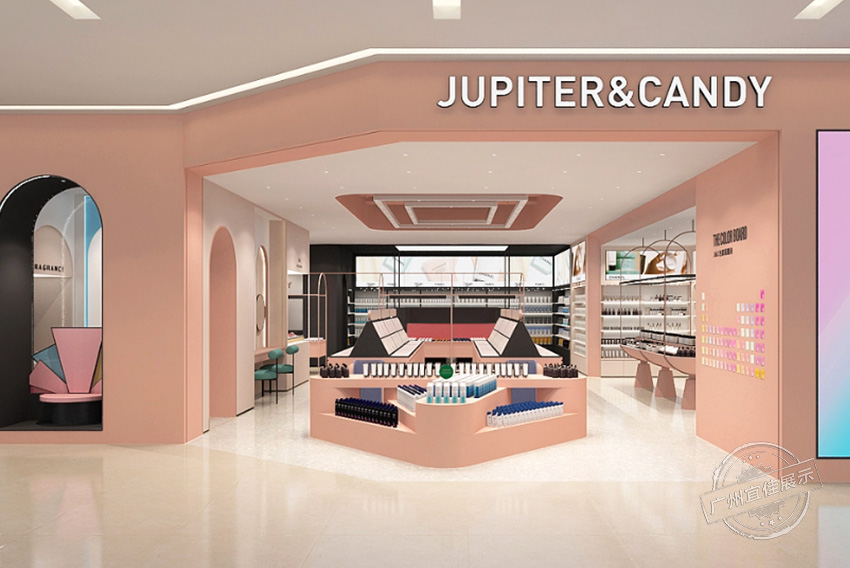 JUPITER&CANDY集合店 化妆品展柜